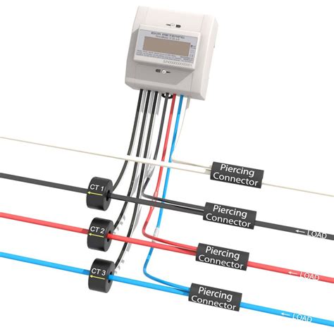 vertical meter connection devices